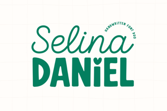 Selina Daniel Duo Font for Creative Projects