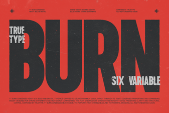 The Trt Burn Font Design and Download Guide