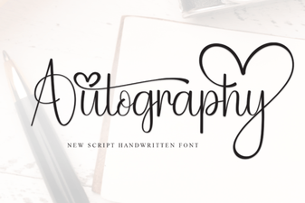Autography: Creative Fonts for Unique Digital Projects