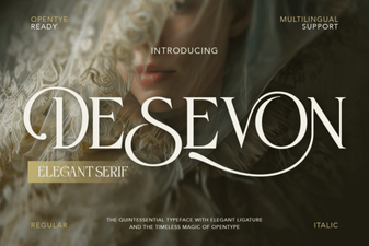 Desevon Font: Creative Typeface Design Ideas